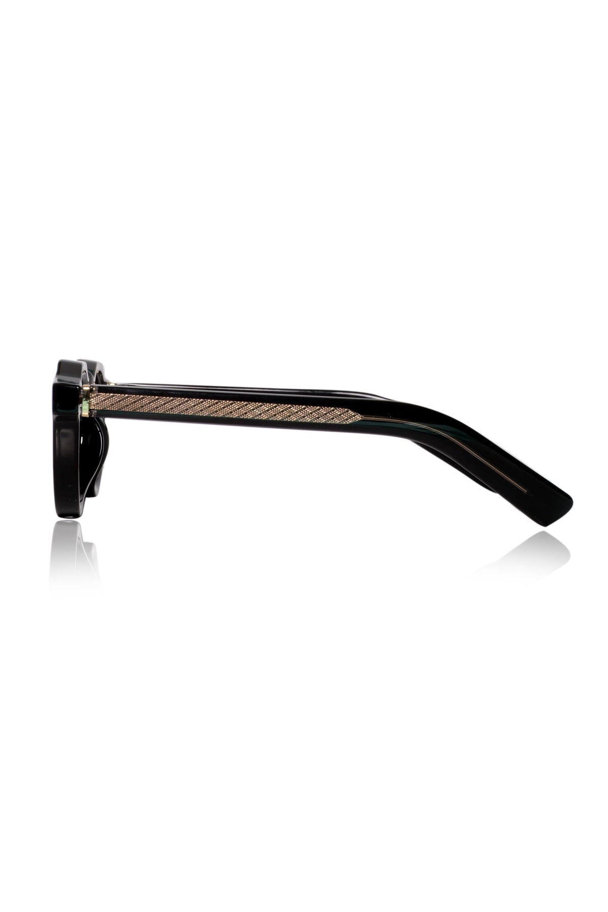 Legacy Flat-Top Sunglasses – UV400 Polarized (Black)