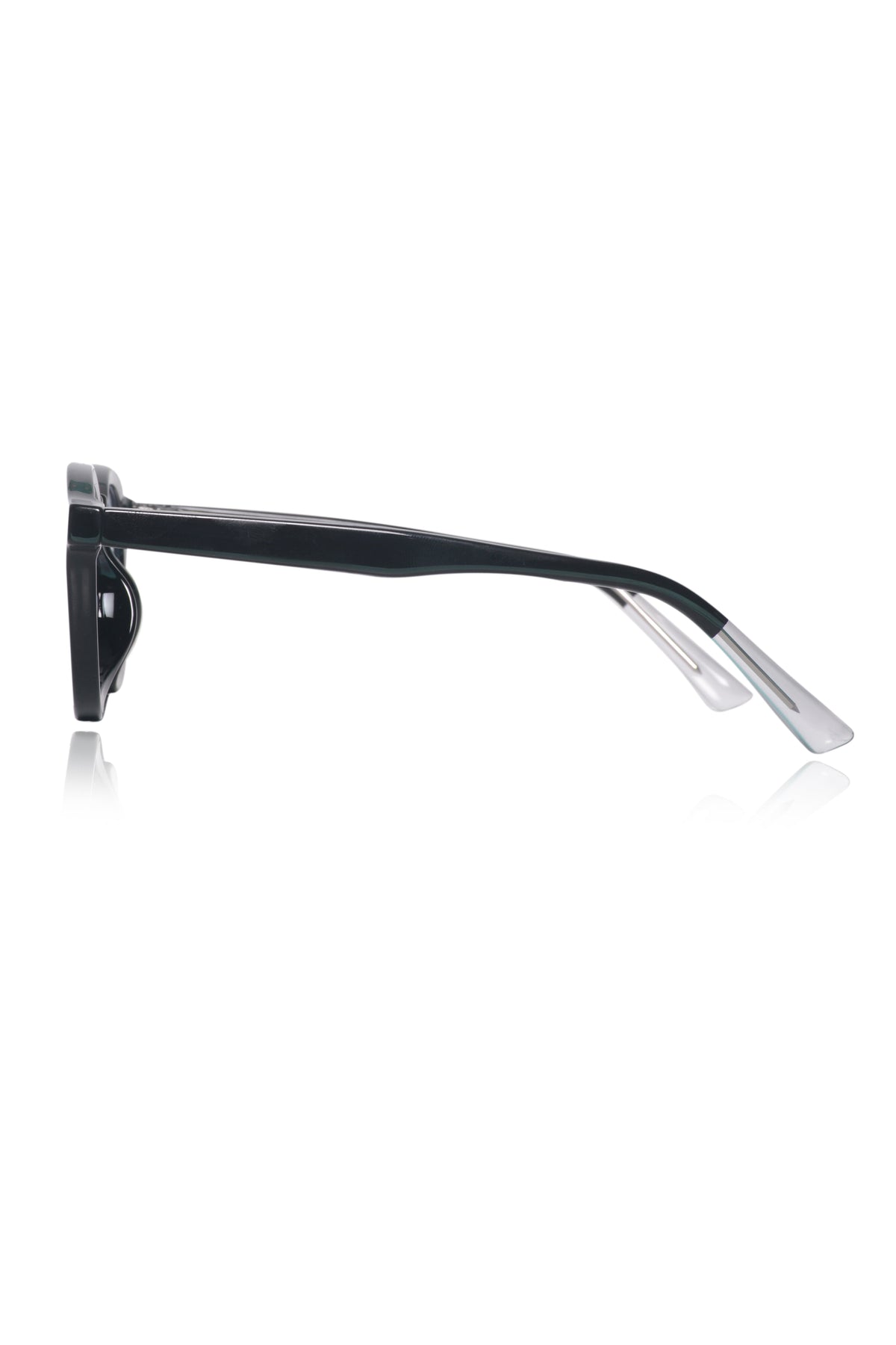 Legacy Round Sunglasses – UV400 Polarized (Trans Blue)