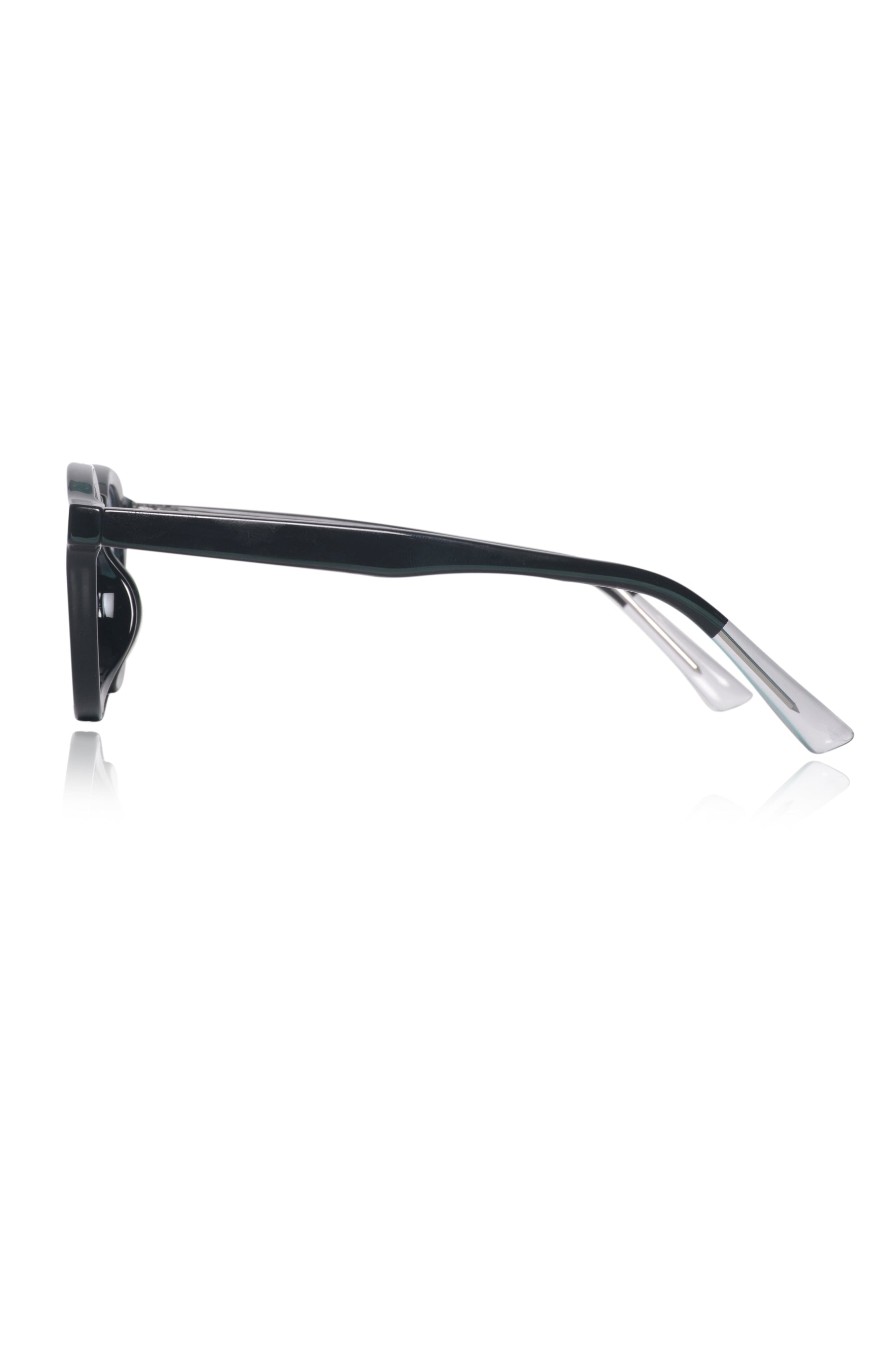 Legacy Round Sunglasses – UV400 Polarized (Trans Blue)