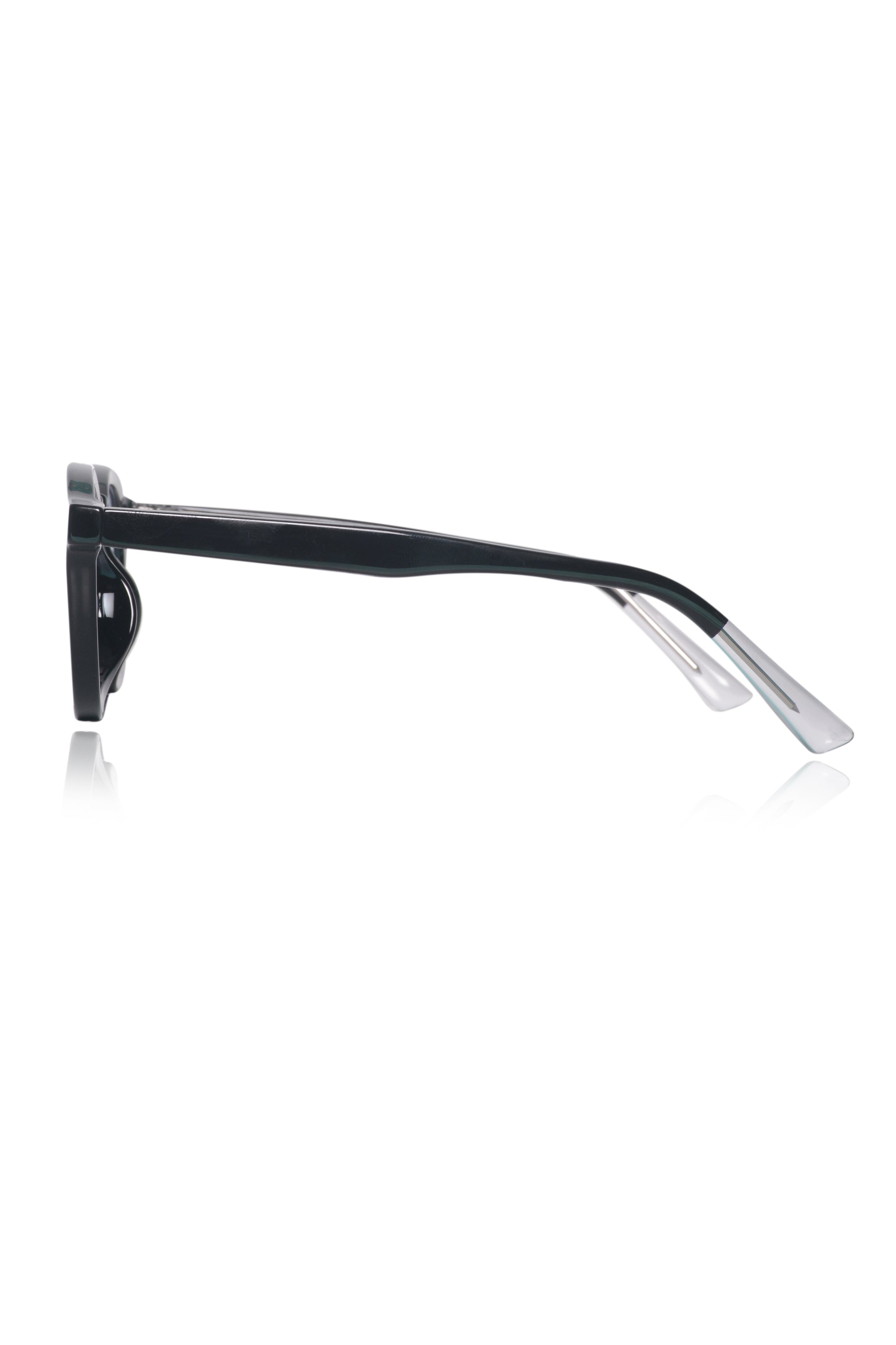 Legacy Round Sunglasses – UV400 Polarized (Trans Blue)
