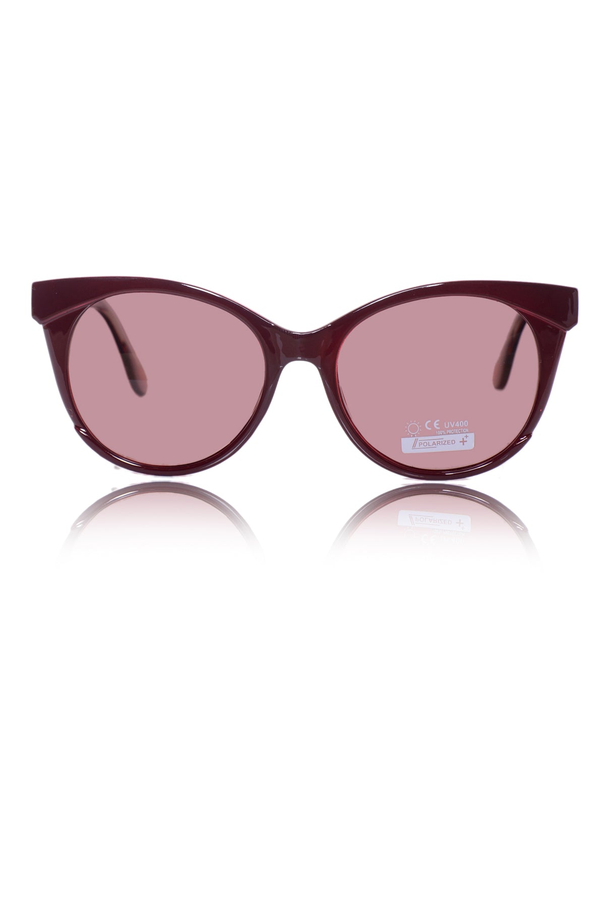 Legacy Cat Eye Sunglasses – UV400 Polarized (Crystal)