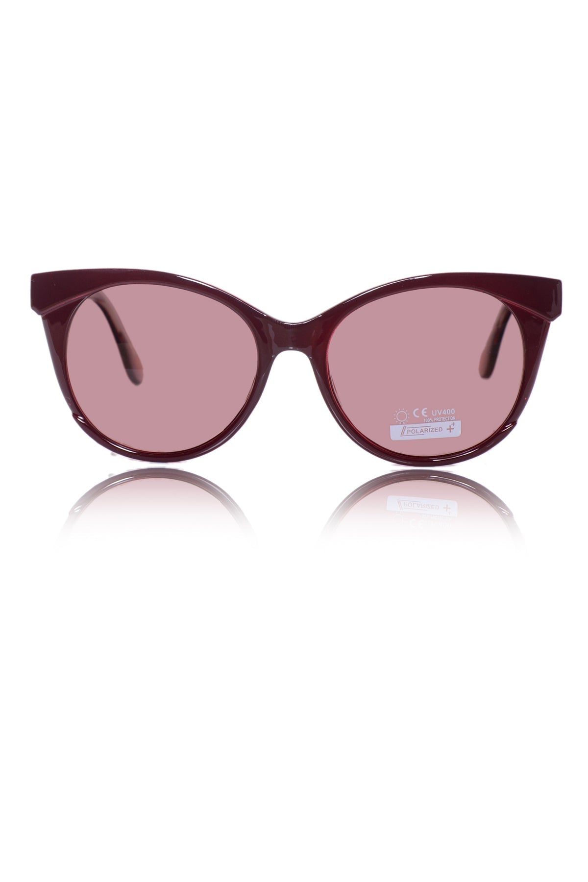 Legacy Cat Eye Sunglasses – UV400 Polarized (Crystal)