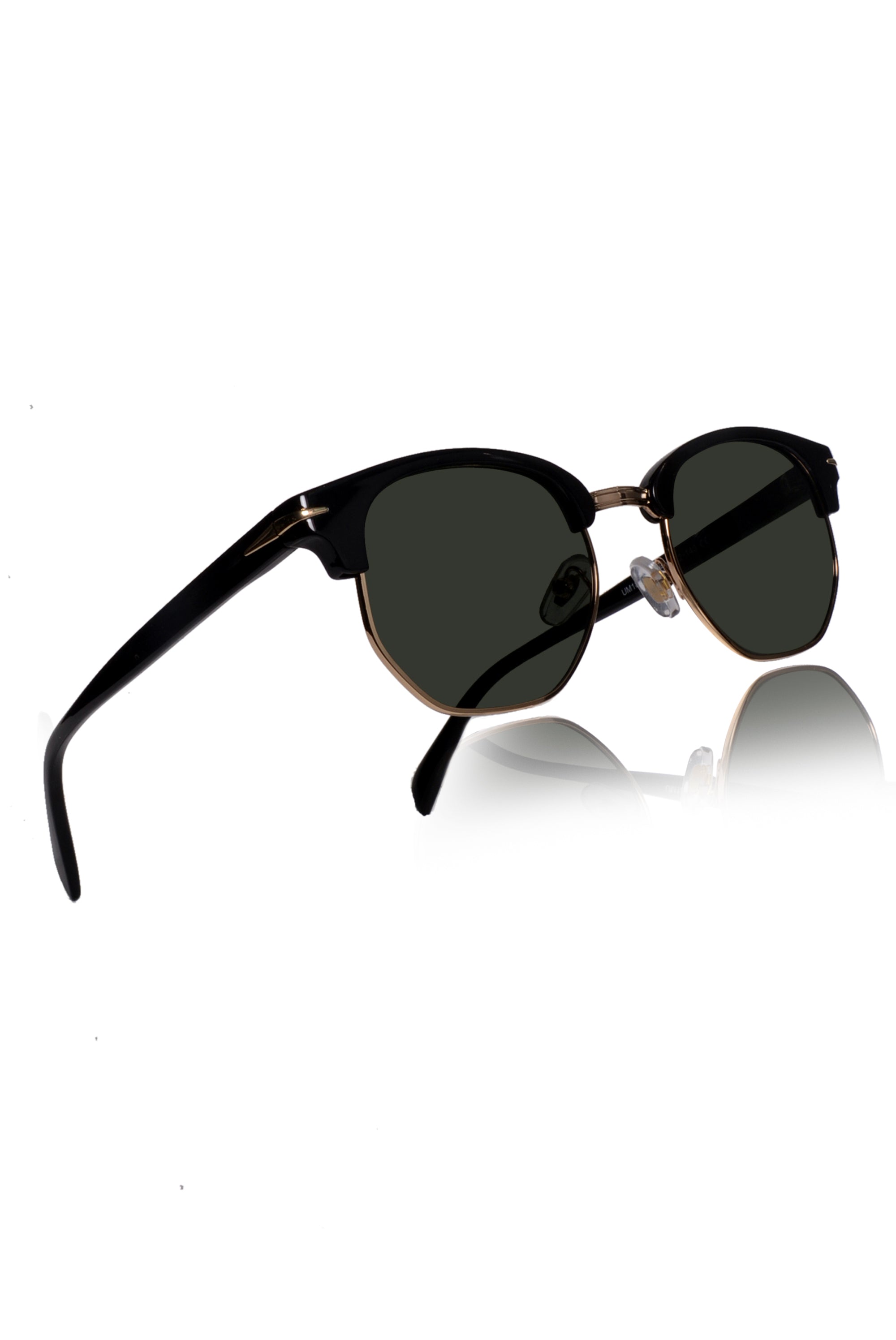 Legacy Clubmaster Sunglasses – UV400 Polarized (Green)