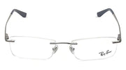 RAY-BAN Grey Rectangle Rimless Eyeglasses (RX6303I250253|52)