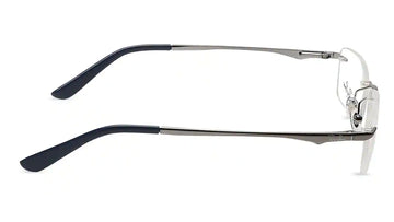 RAY-BAN Grey Rectangle Rimless Eyeglasses (RX6303I250253|52)