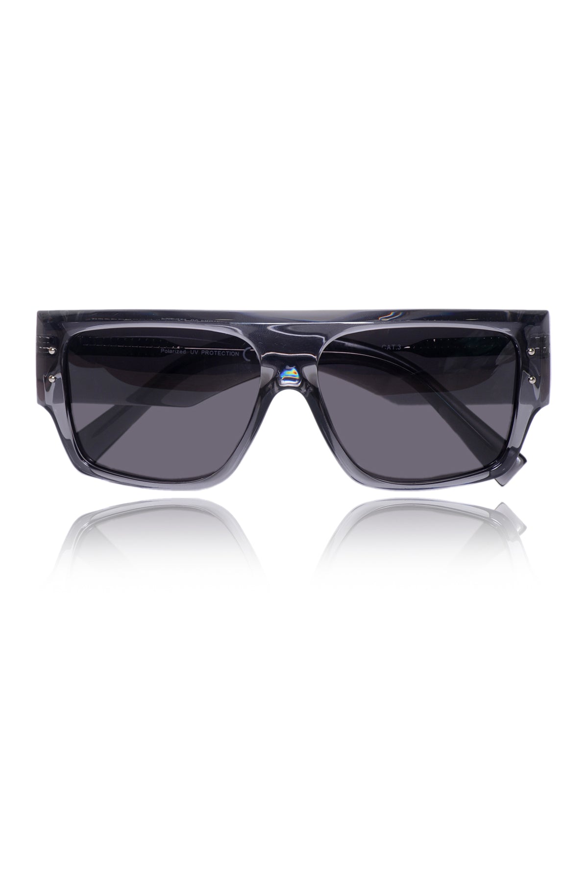 Legacy Square Sunglasses – UV400 Polarized (Tortoise)