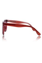Legacy Cat Eye Sunglasses – UV400 Polarized (Crystal)