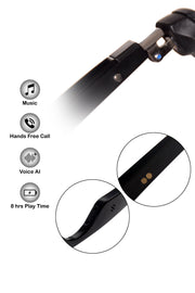 Jodykoes Square Smart Sunglasses Attachment with Speaker and Voice Assistant