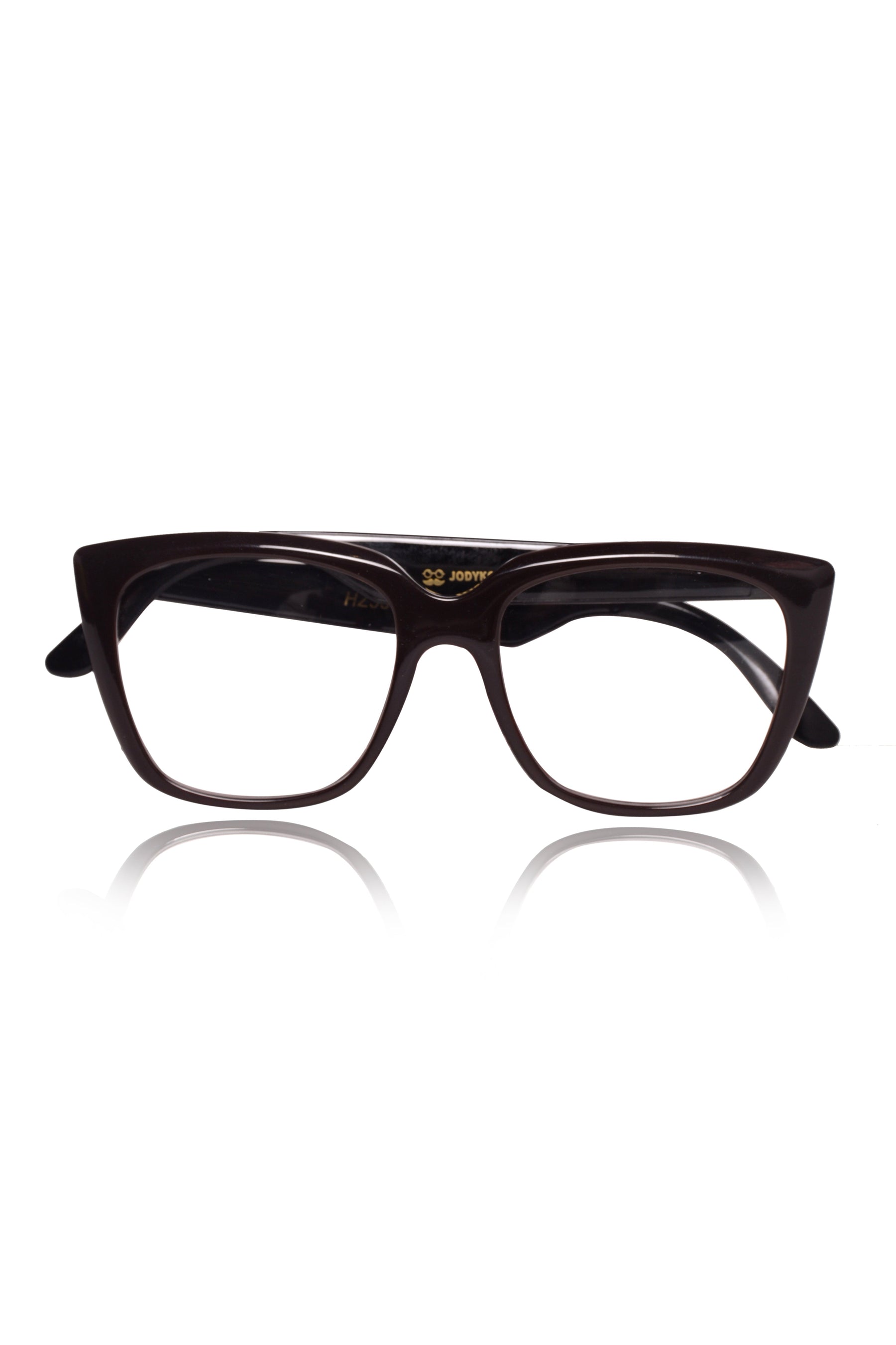 Jodykoes Cat Eye Smart Glasses with Speaker and Voice Assistant (Black)