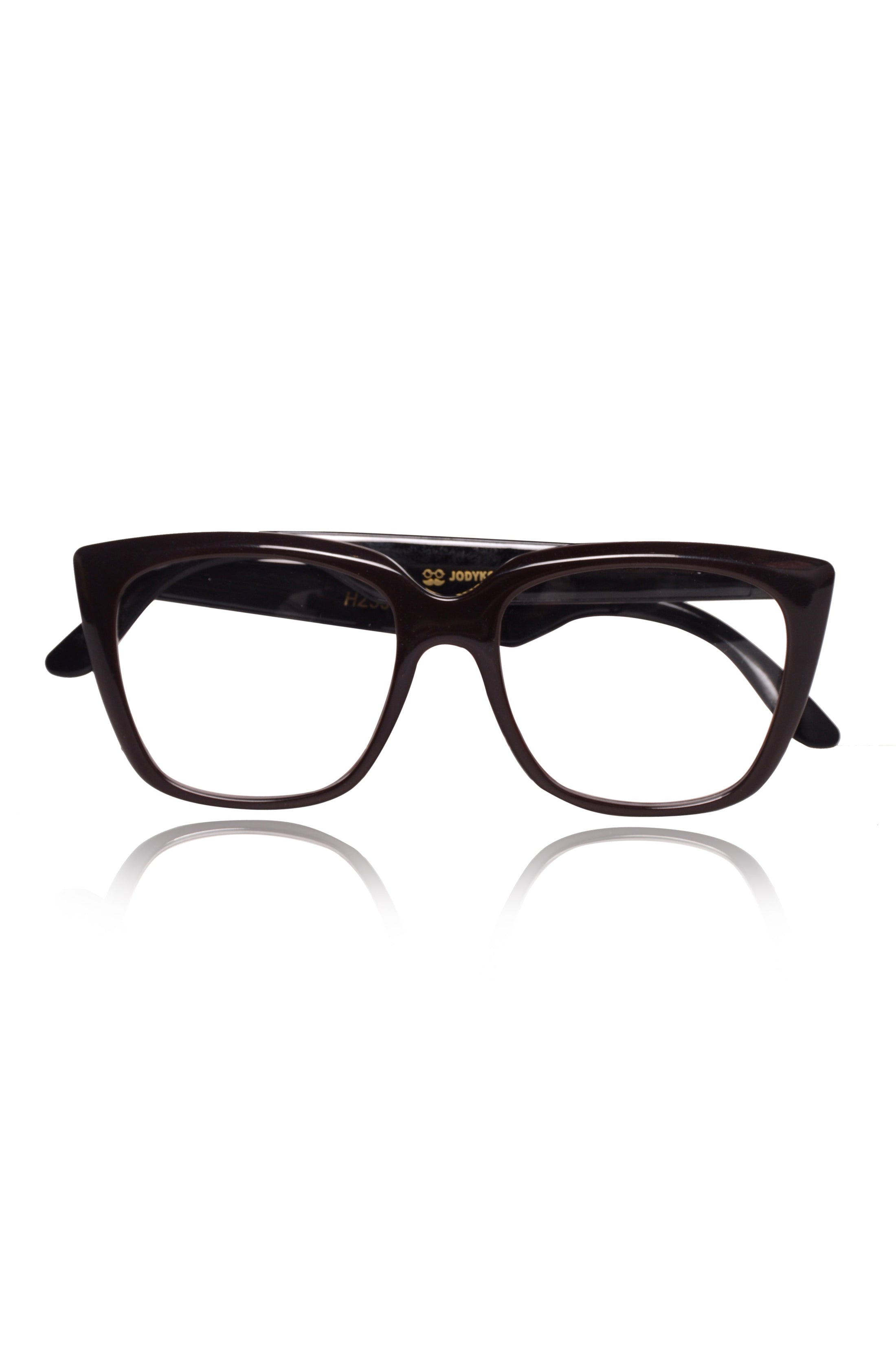 Jodykoes Cat Eye Smart Glasses with Speaker and Voice Assistant (Black)