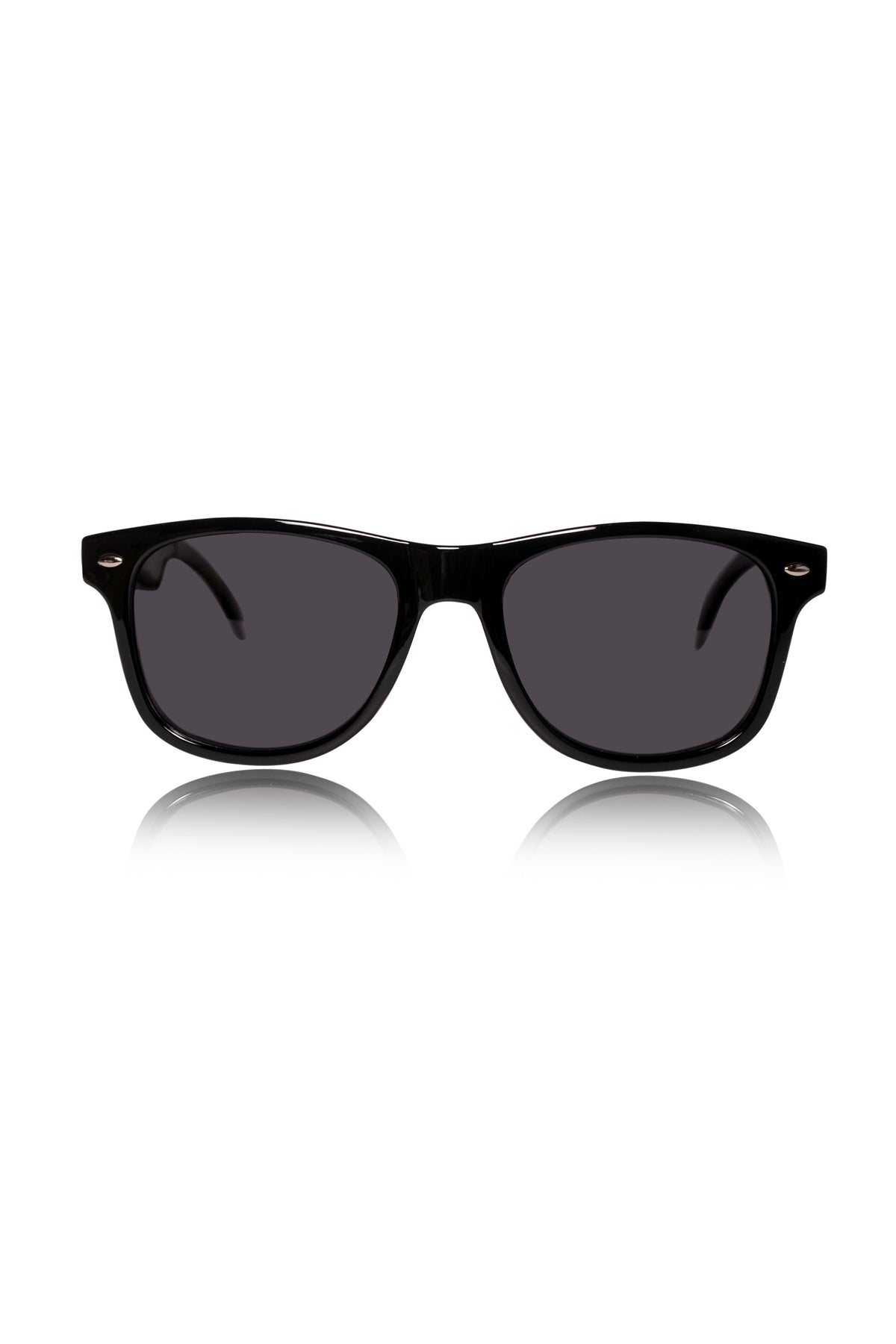 Jodykoes Square Smart Sunglasses with Speaker and Voice Assistant (Black)