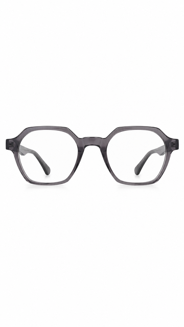 Smoke Grey Stylish Glasses Frame