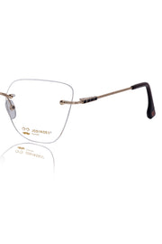 Cat Eye Signature Rimless Frame