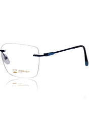 Square Signature Rimless Frame (Gold)