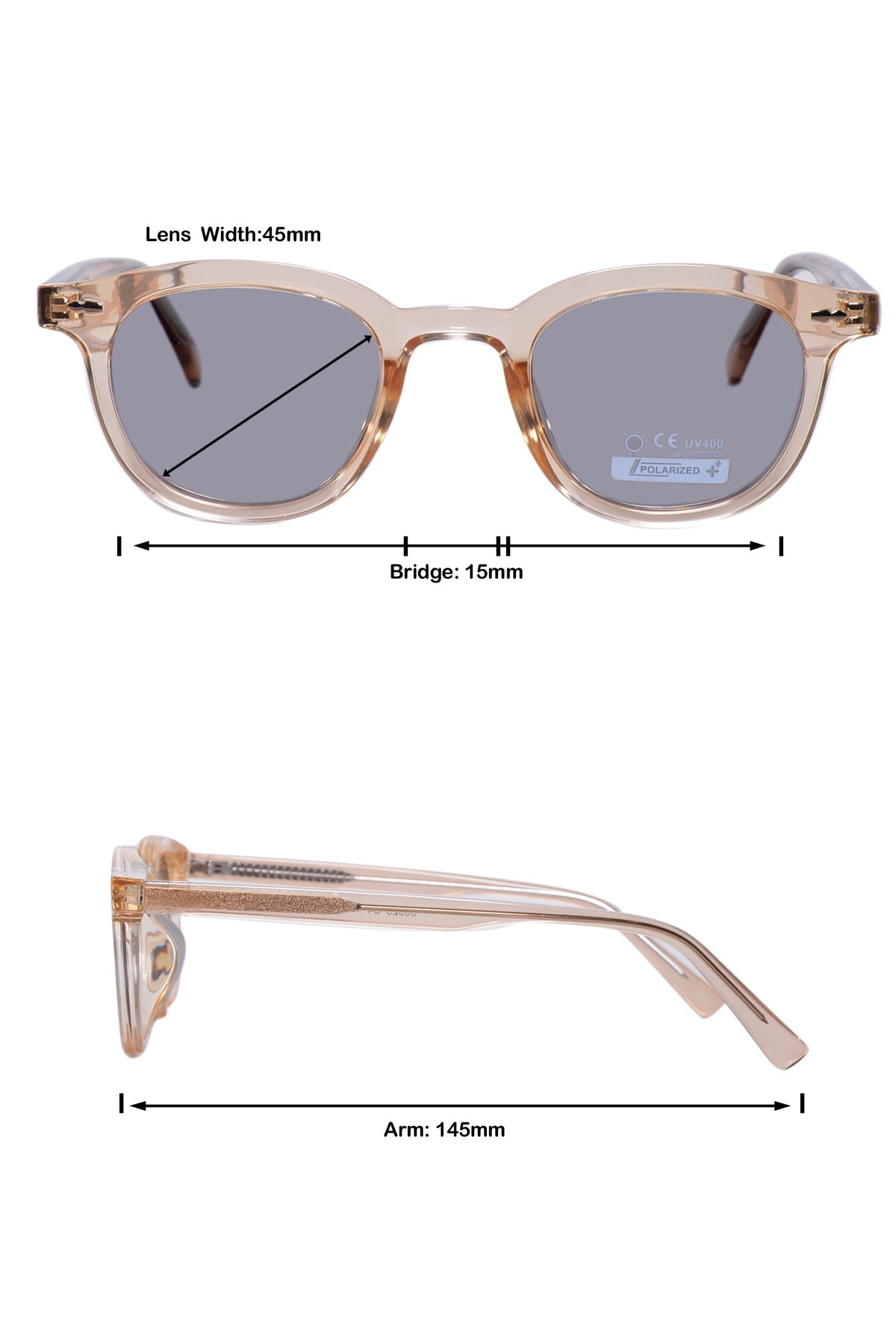 Legacy Round Sunglasses – UV400 Polarized