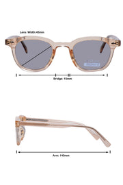 Legacy Round Sunglasses – UV400 Polarized