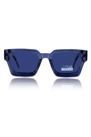 Legacy Square Sunglasses – UV400 Polarized (Blue)