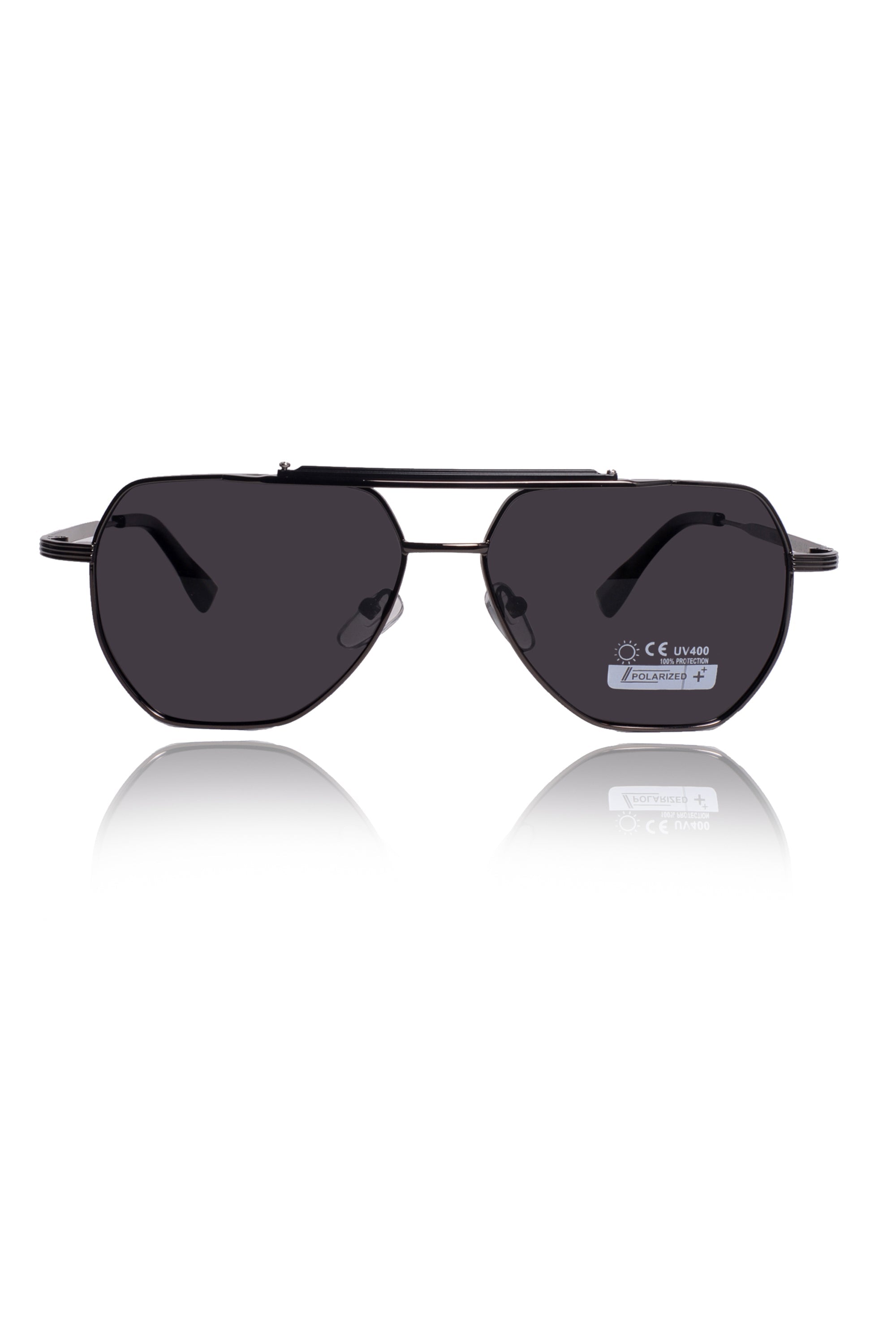 Legacy Square Sunglasses – UV400 Polarized (Knight Black)