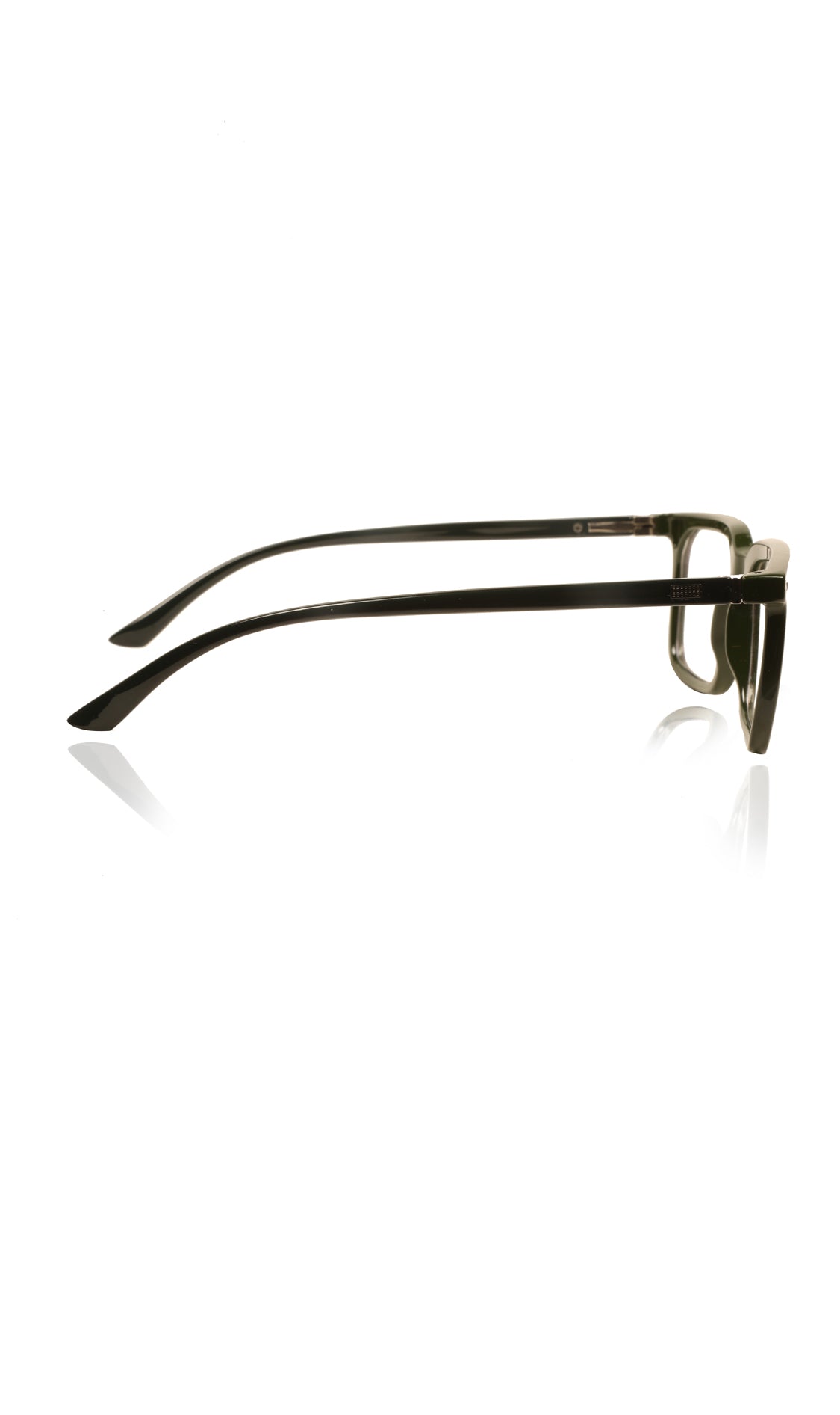 Colour Frame Series: Stylish Square Spectacle Frames with Blue Ray Protection and Anti-Glare Glasses for Men and Women (Green)