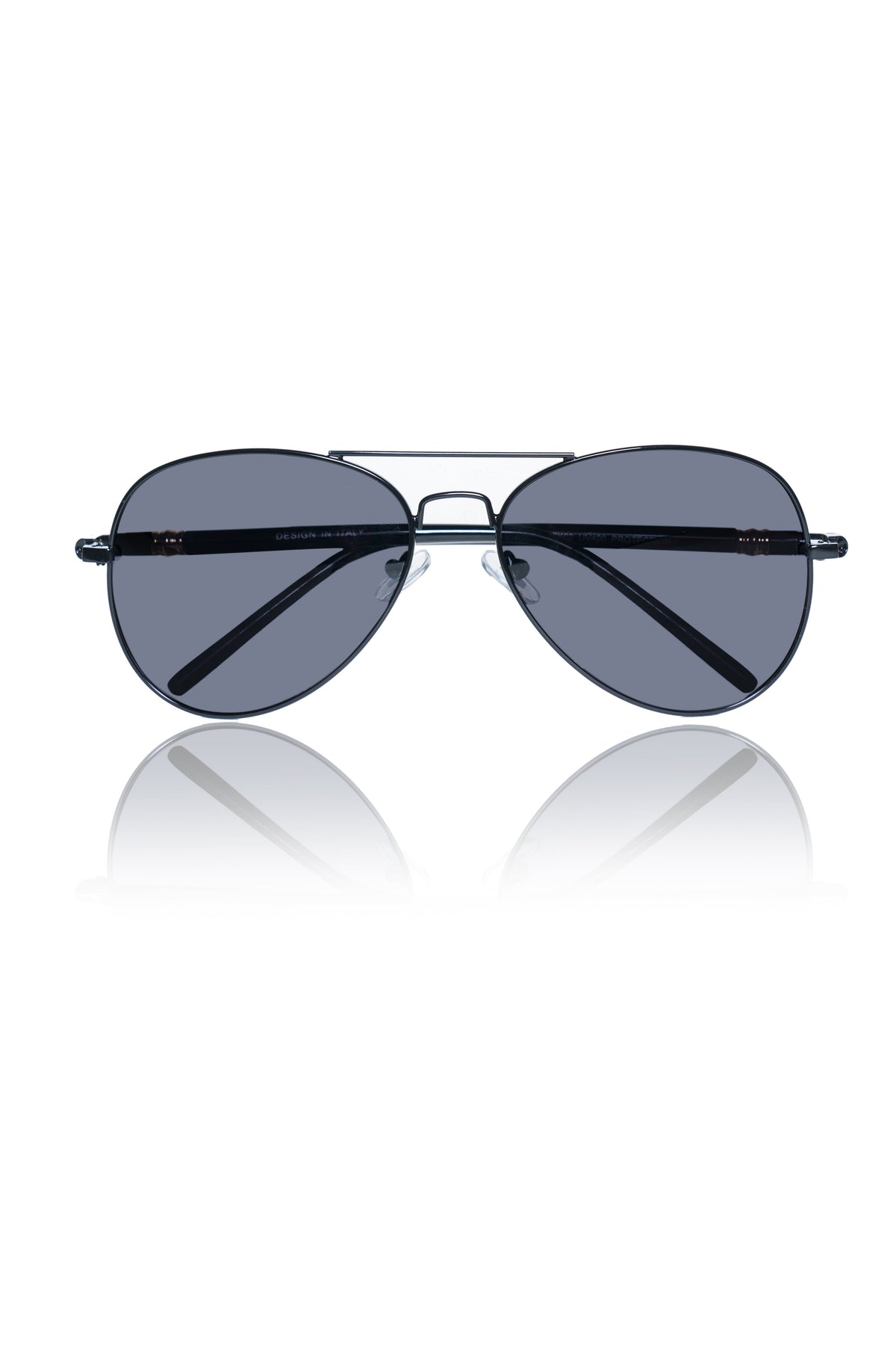 Series Obsession : Premium Polarized Aviator Sunglass with Designer Arms For UV Protection, Sun Shade Glares Fashion Accessories (Black)