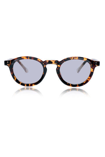 Legacy Round Sunglasses – UV400 Polarized (Crystal Grey)
