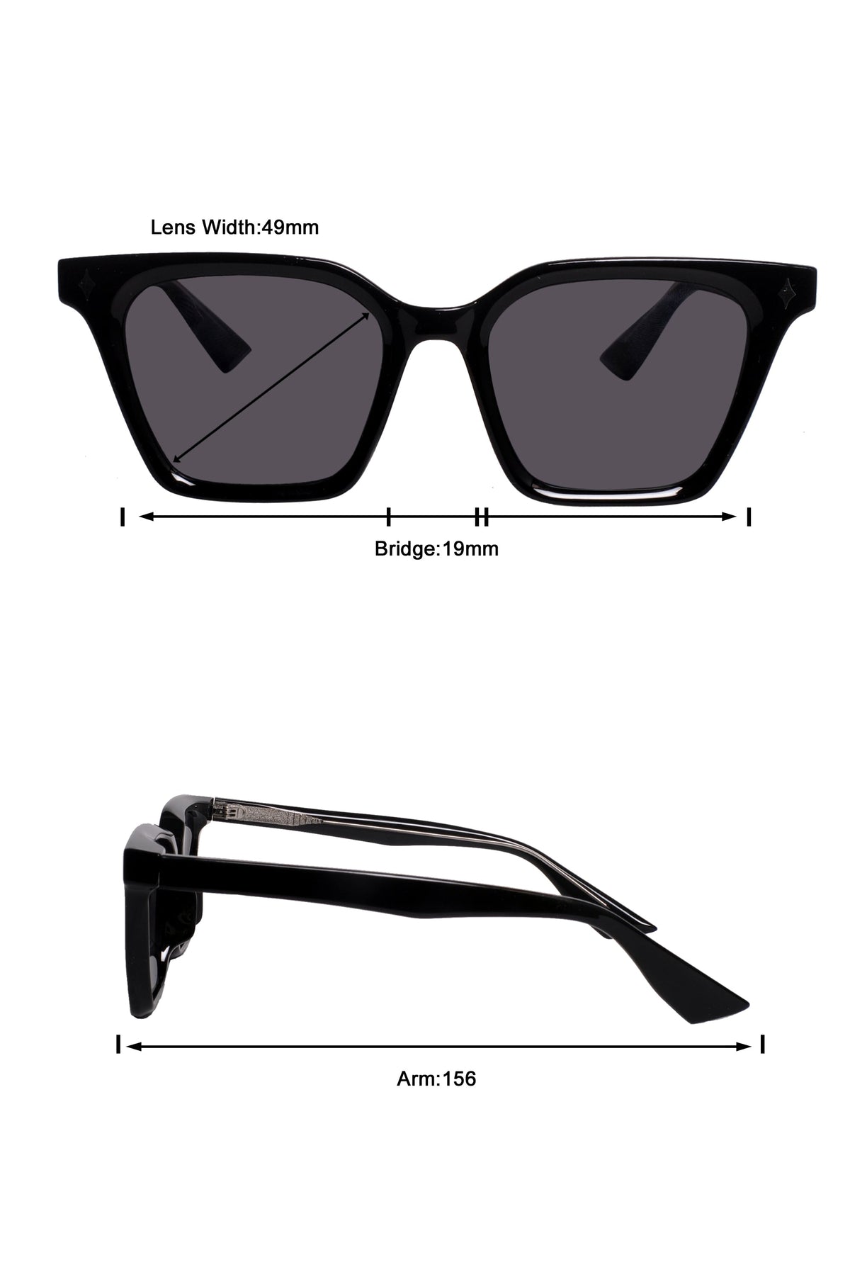 Legacy Cat Eye Sunglasses – UV400 Polarized