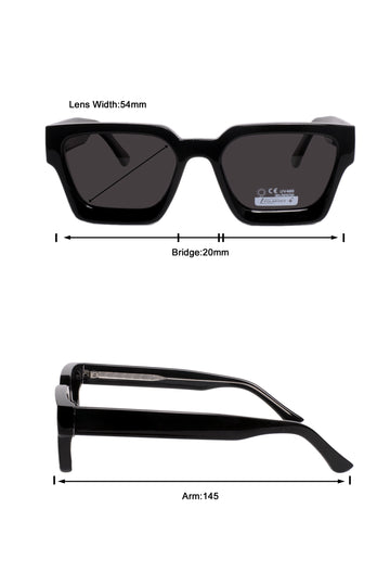 Legacy Square Sunglasses – UV400 Polarized