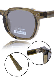 Legacy Hexagon Sunglasses – UV400 Polarized (Tortoise)