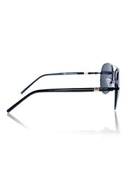 Series Obsession : Premium Polarized Aviator Sunglass with Designer Arms For UV Protection, Sun Shade Glares Fashion Accessories (Black)