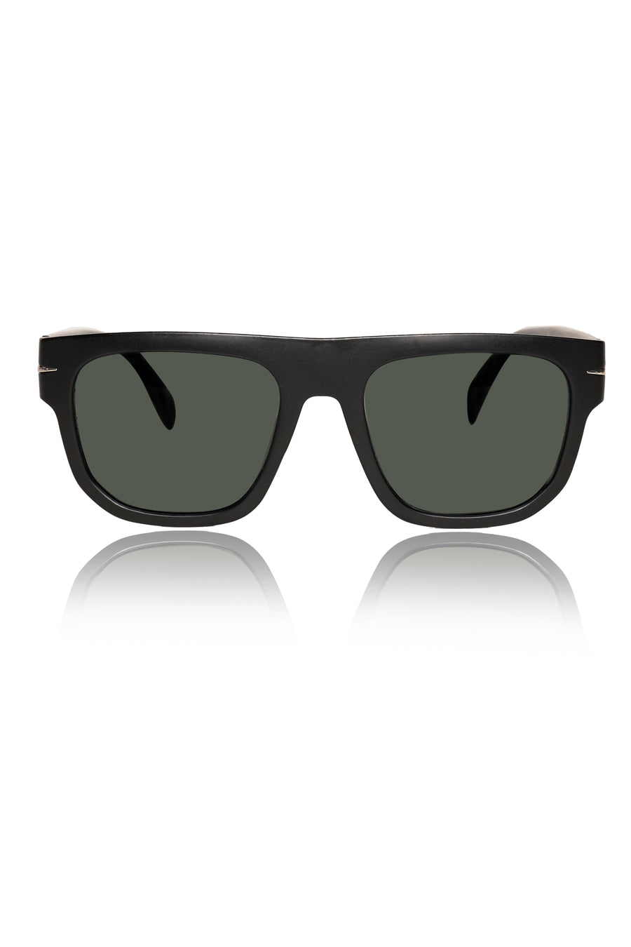 Series Obsession : Premium Square Pure Acetate Sheet Designer Fashionable Sunglasses Eyewear Shades For Men and Women With UV Protection Eyeglasses Frame (Black