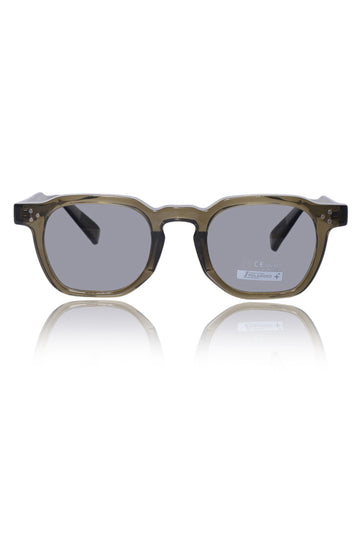 Legacy Hexagon Sunglasses – UV400 Polarized (Tortoise)