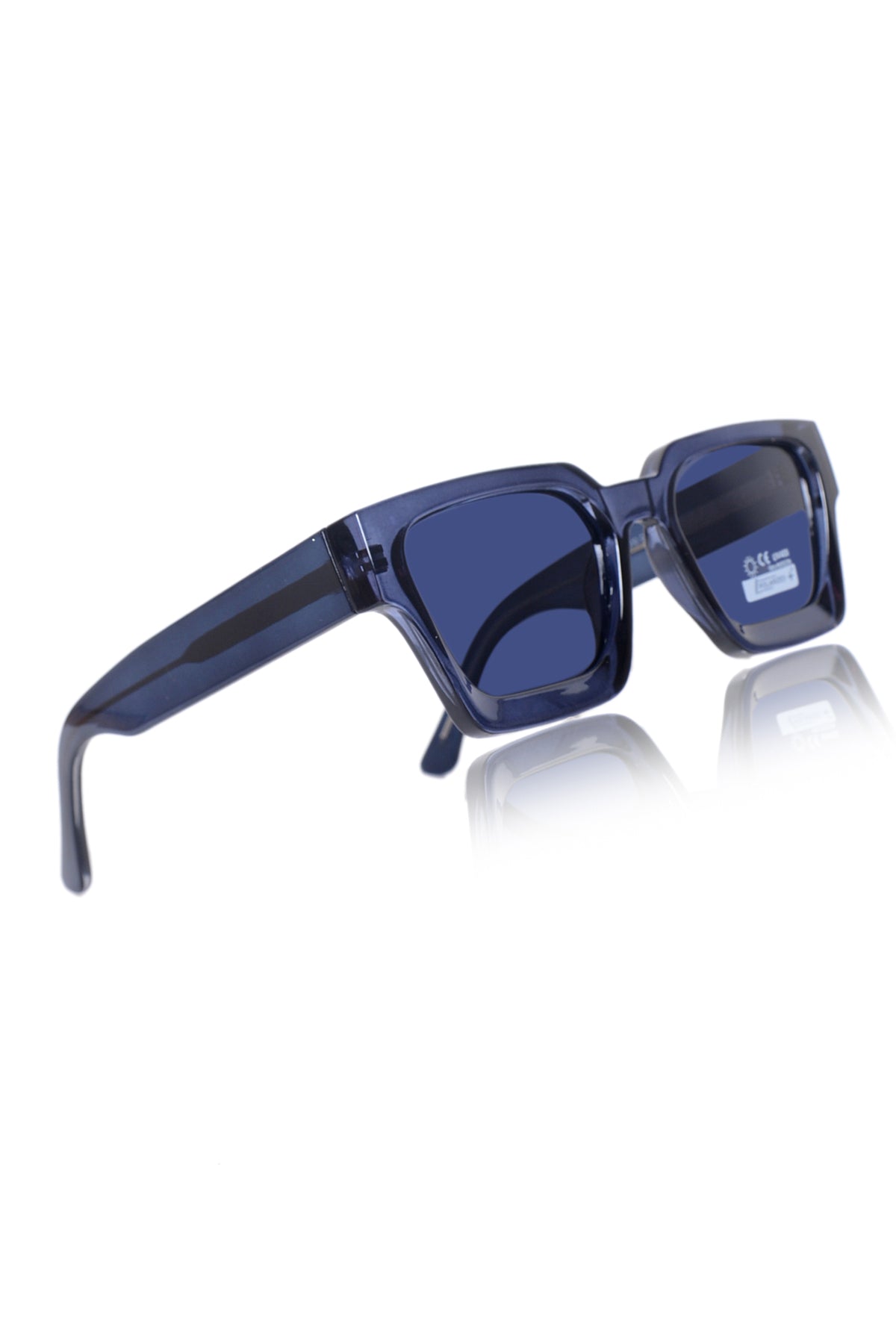 Legacy Square Sunglasses – UV400 Polarized (Blue)