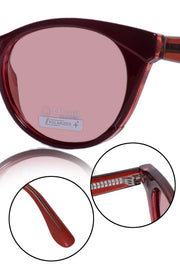 Legacy Cat Eye Sunglasses – UV400 Polarized (Crystal)