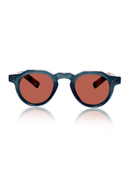 Legacy Flat-Top Sunglasses – UV400 Polarized (Turquoise)
