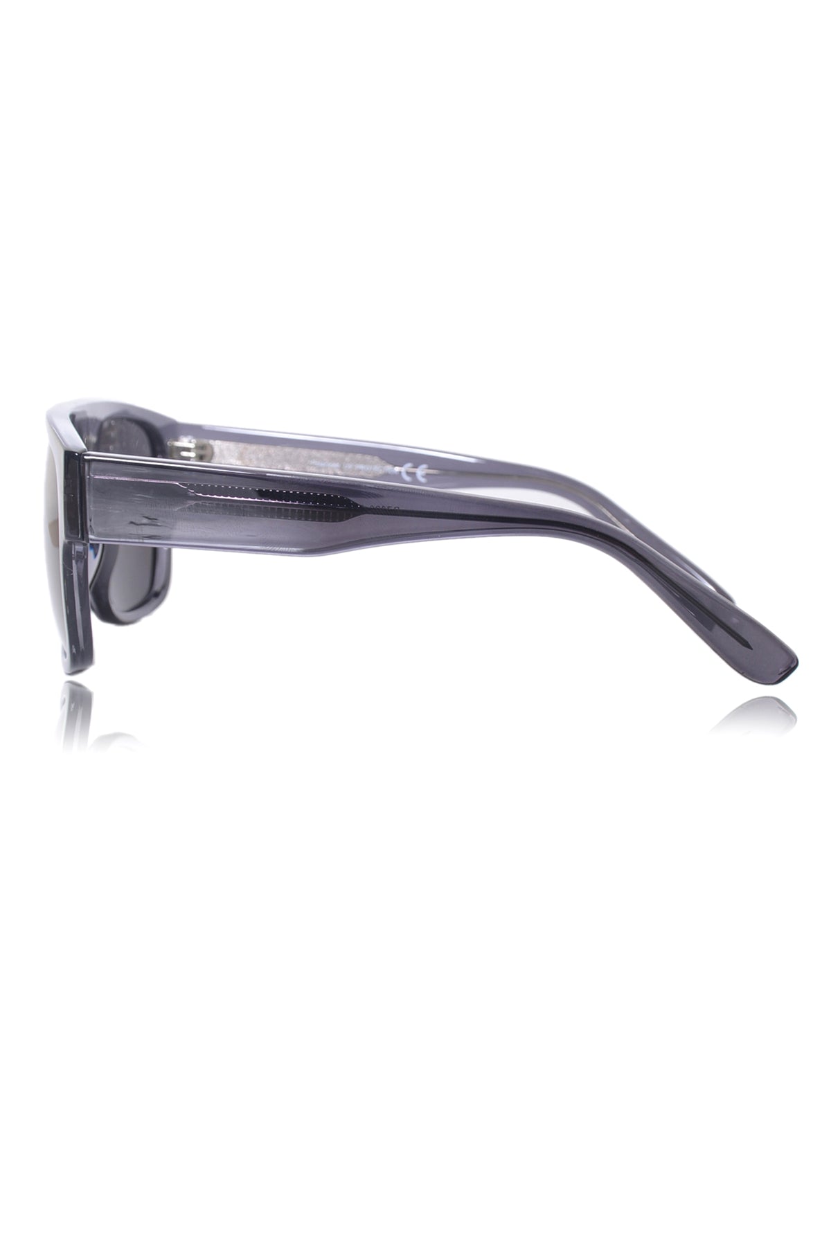 Legacy Square Sunglasses – UV400 Polarized (Crystal Gray)