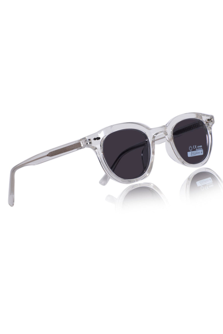 Legacy Round Sunglasses – UV400 Polarized (Dust)