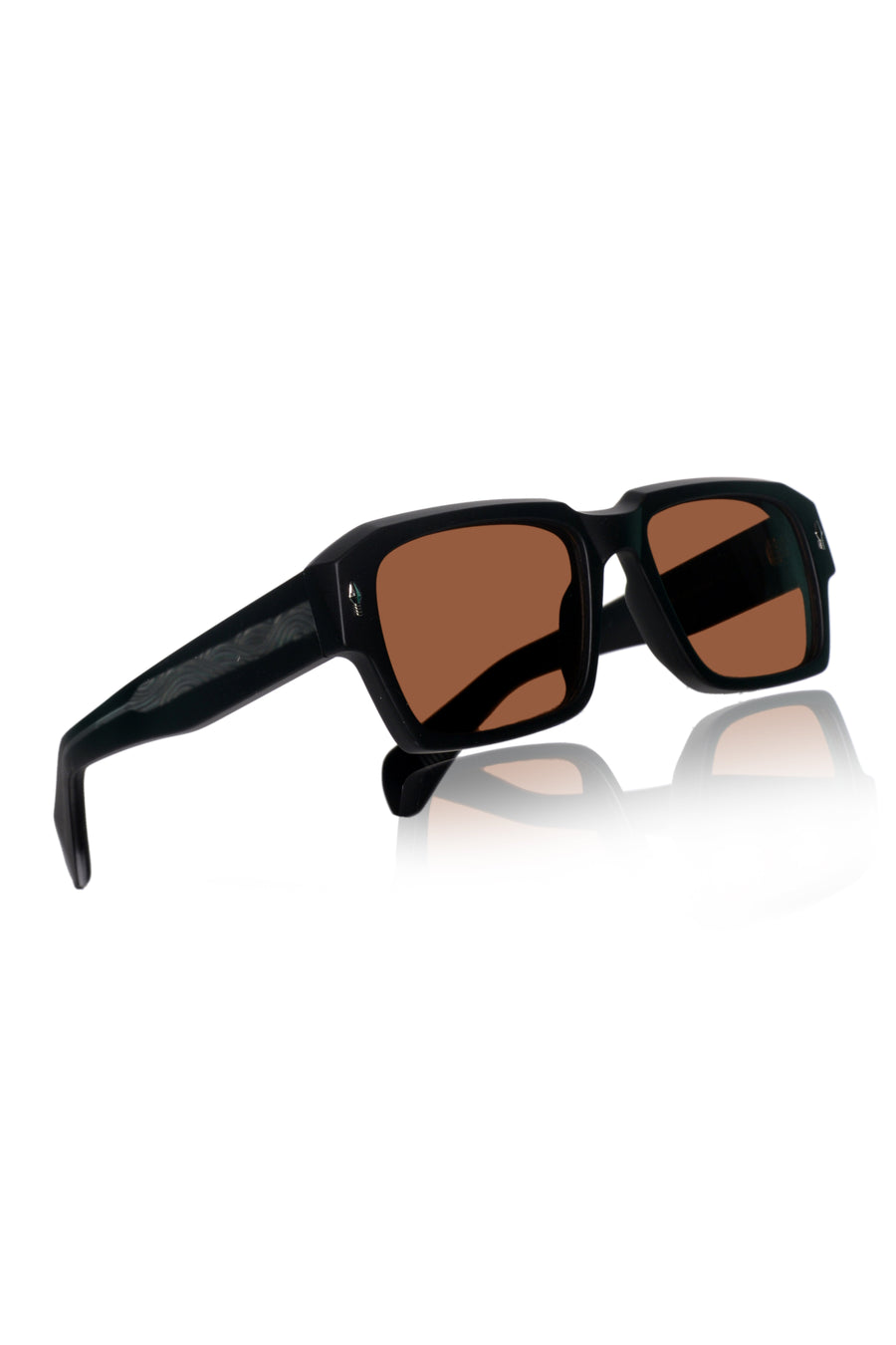 Legacy Square Sunglasses – UV400 Polarized (Brown)