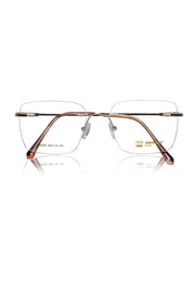 Square Signature Rimless Frame